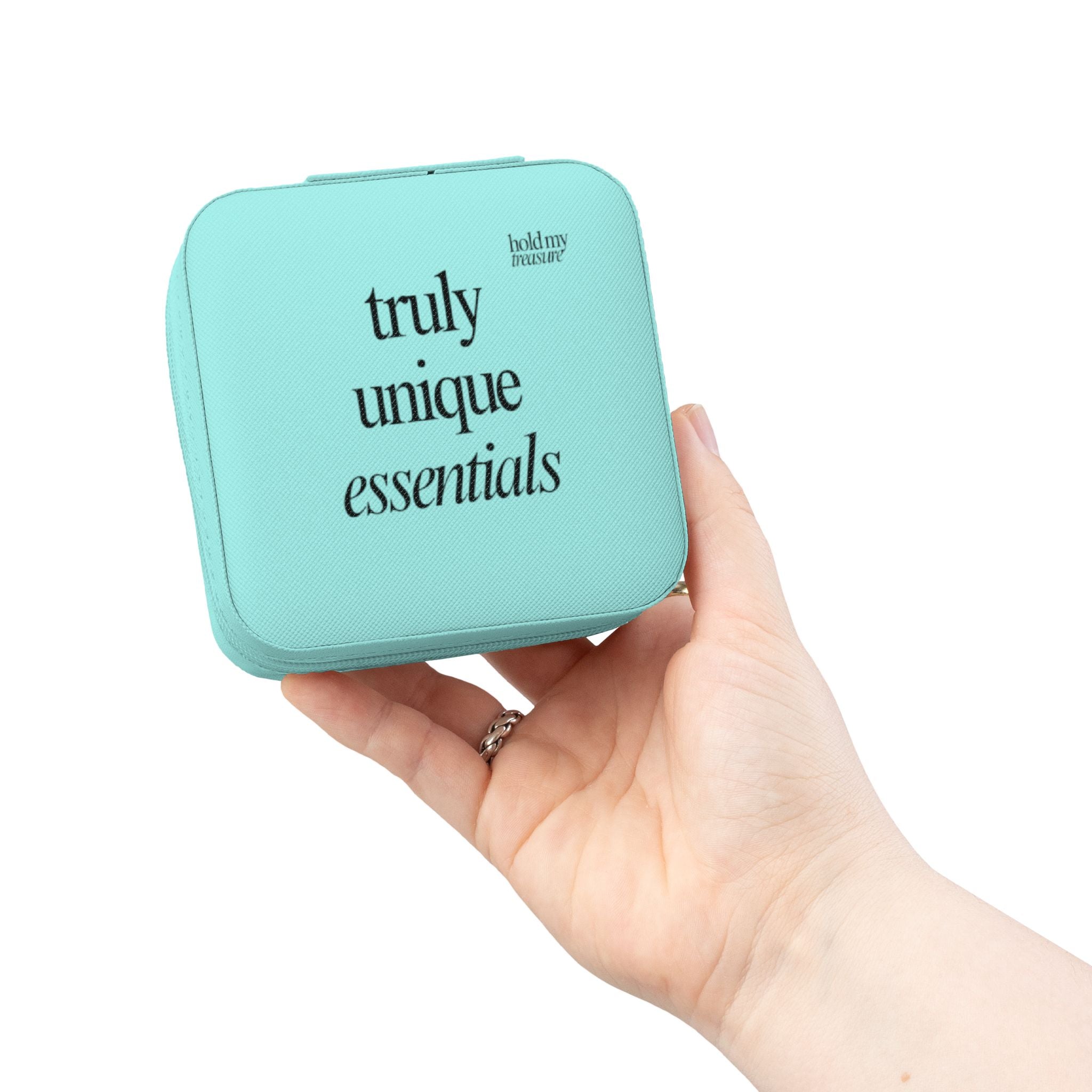'Truly Unique Essentials' Hold My Treasure — Travel Jewelry Case, Compact Organizer