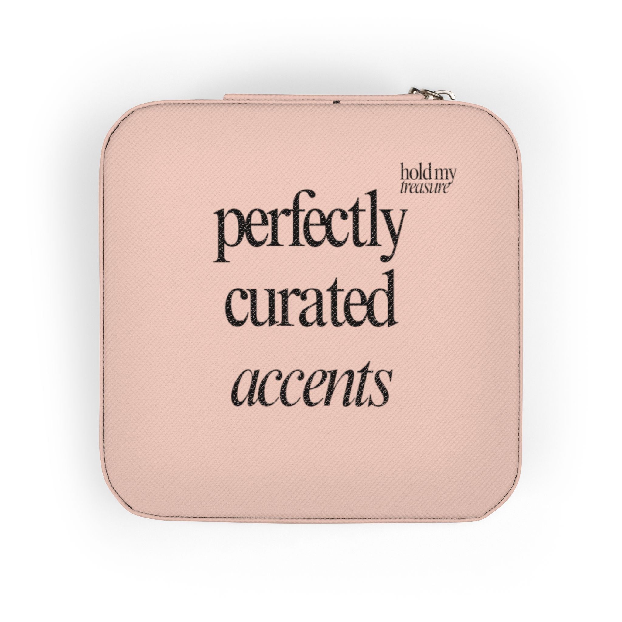 'Perfectly Curated Accents' Hold My Treasure — Travel Jewelry Case, Compact Organizer