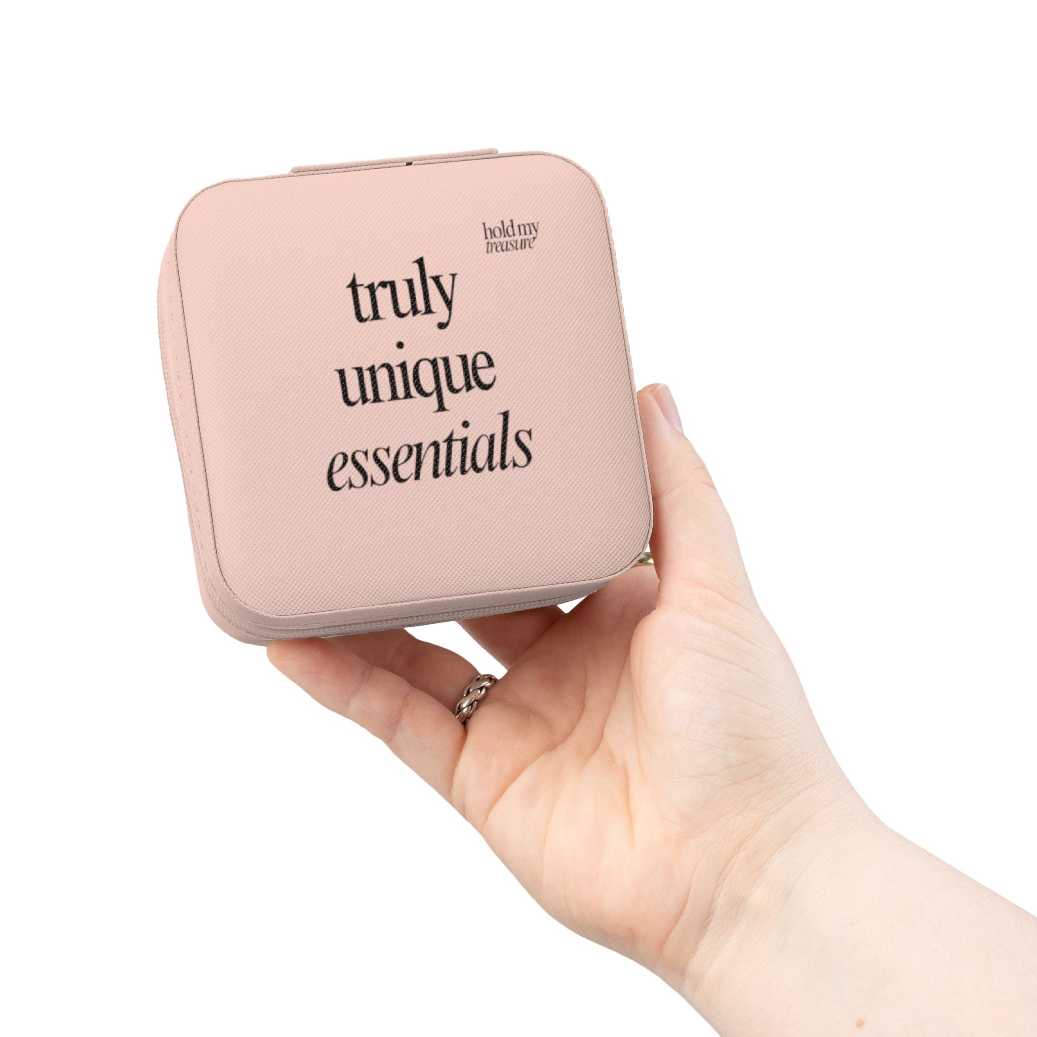 'Truly Unique Essentials' Hold My Treasure — Travel Jewelry Case, Compact Organizer